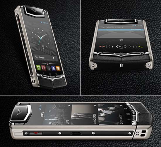 Brandul de telefoane de lux Vertu lanseaza primul sau model Android handmade in england powered by android the brand new vertu ti smartphone costs over 10000 mobap