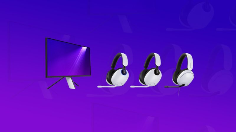 Sony anunță INZONE, noul său brand de gaming pentru PC și PS5