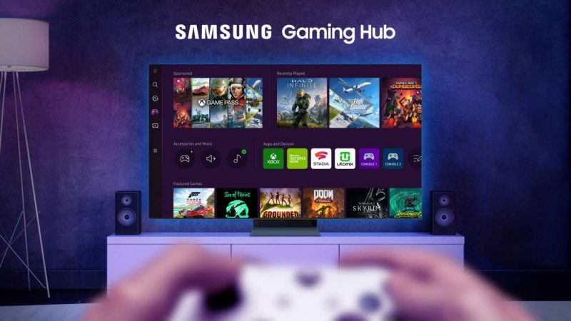 Samsung Gaming Hub a fost lansat. Acesta aduce Xbox Game Pass, Stadia și GeForce Now pe televizoare