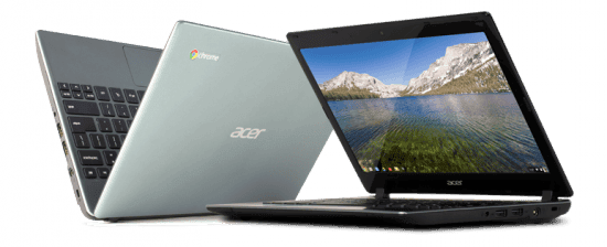 Chrome OS creste din cauza Windows 8 Acer C7 Chromebook