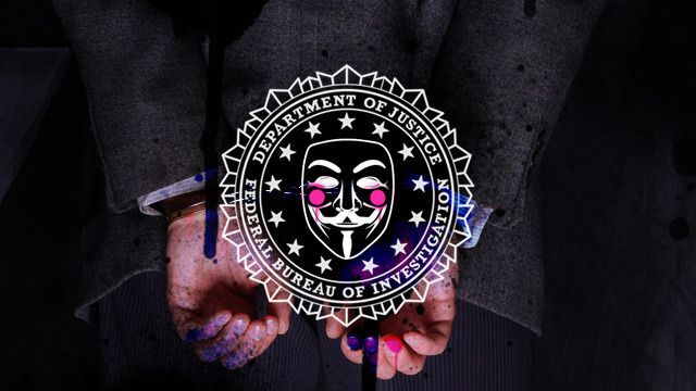 anonymous atack fbi