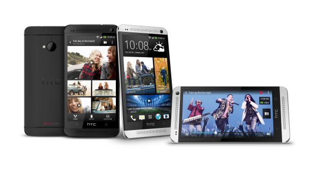 htc one black white