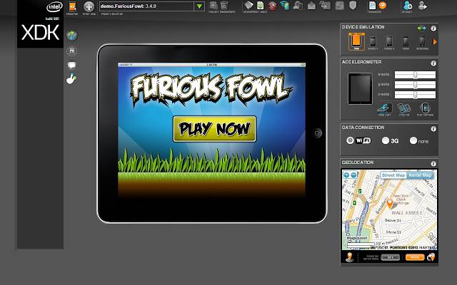Intel HTML5 App Development Environment