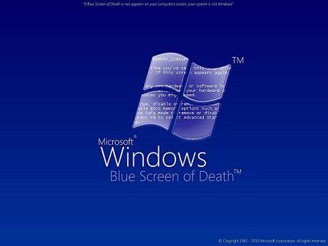 blue screen of death