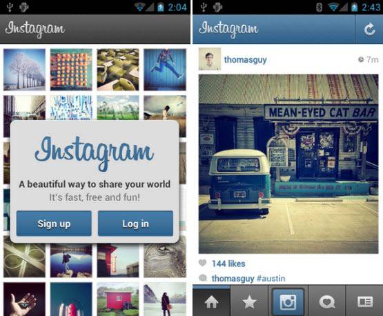 Jumatate din utilizatorii Instagram folosesc Android instagram aplicatie pentru android