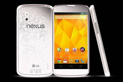 Nexus 4 alb Nexus 4 white