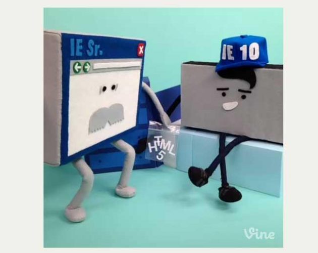 internet explorer 11 cu webgl vine