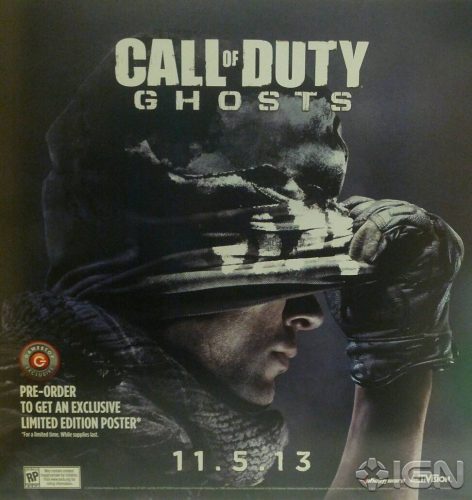 Call of Duty: Ghosts se lanseaza pe 5 Noiembrie joc pc call of duty ghost poster