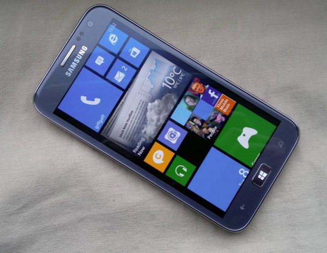 windows 8 phone samsung ativ s