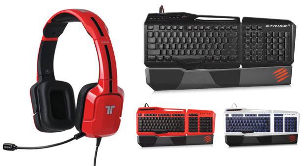 Mad Catz anunta cinci noi componente periferice pentru gaming mad catz casti si tastatura
