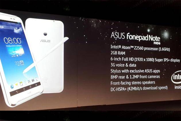 asus fonepad note