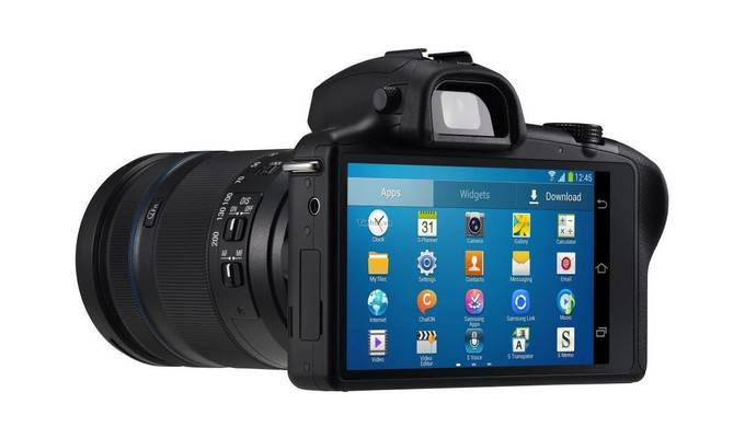 Primul DSLR Android: Samsung Galaxy NX samsung galaxy nx dslr