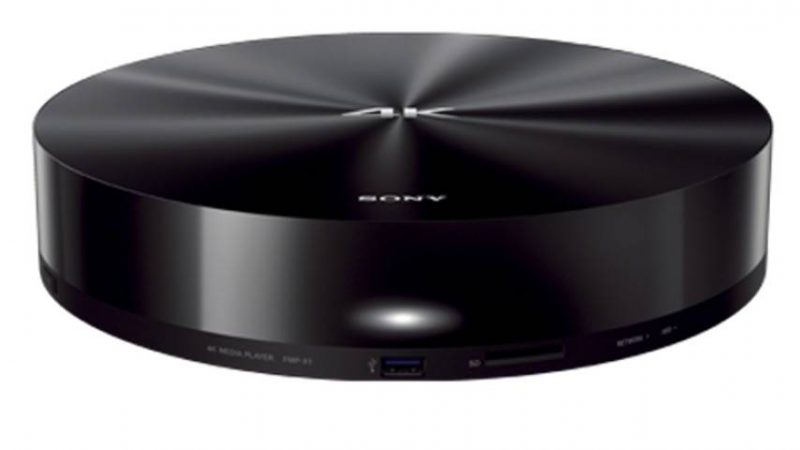 Media player-ul 4K Ultra HD de la Sony, disponibil pe piata din SUA Sony 4k media player