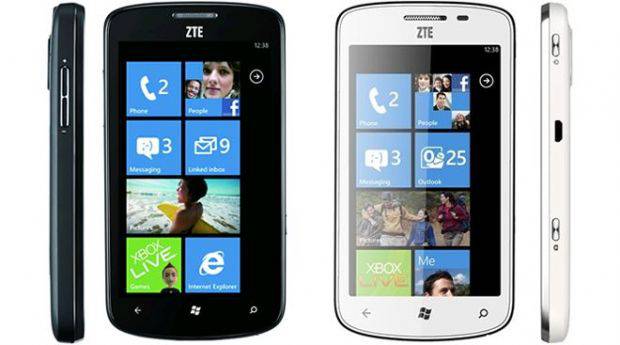 cum arata zte tania primul windows phone chinezesc