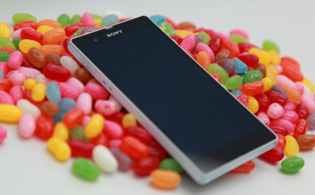 sony jelly bean