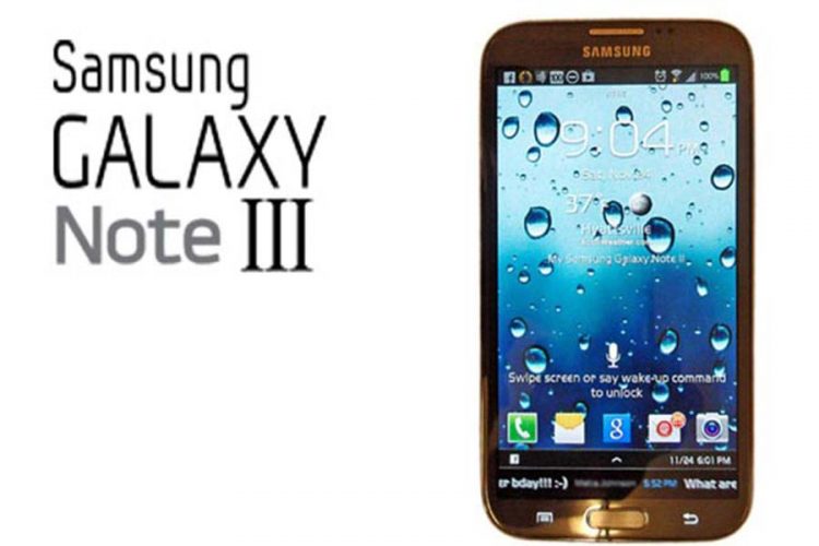 Samsung Galaxy Note III leak