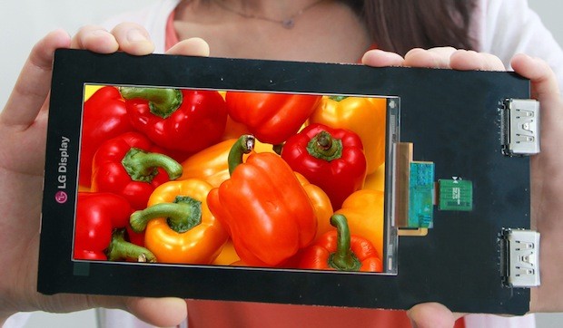 Display LCD pentru smartphone LG cu rezolutie de 2560×1440 pixeli lgd qhd panel