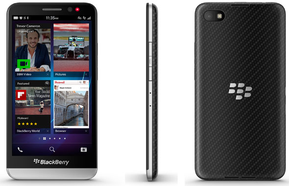 Noul BlackBerry Z30 cu ecran de 5 inci BlackBerry Z30