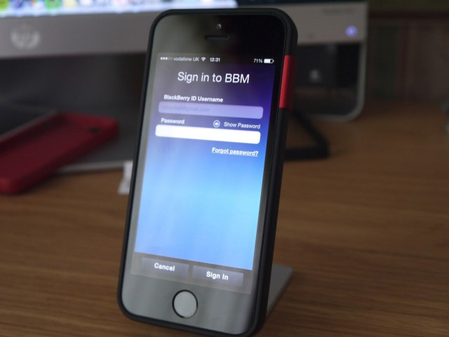 Aplicatia BBM (BlackBerry Messenger) este disponibila pentru Android si iOS BBM pentru Android si iOS