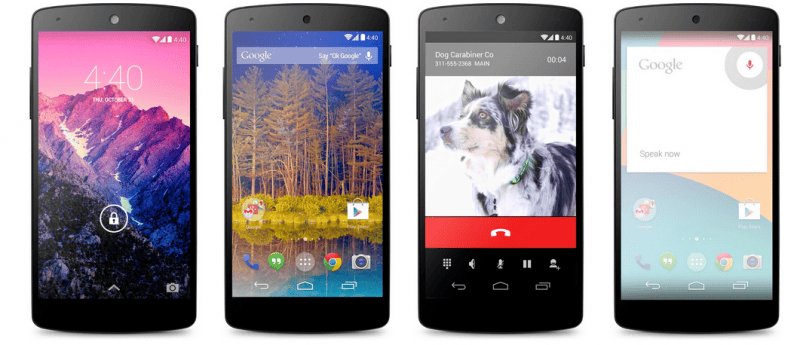 google nexus 5 cu android 4.4 kitkat oficial