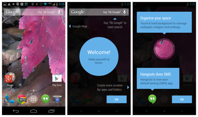 Ce este nou in Google Android 4.4 KitKat? Google Experience Launcher