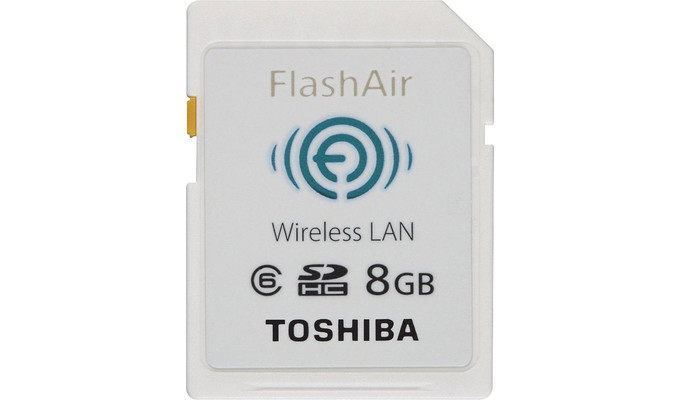 Toshiba a anuntat Cardul SD Wireless FlashAir II Toshiba FlashAir II Wireless SD Card