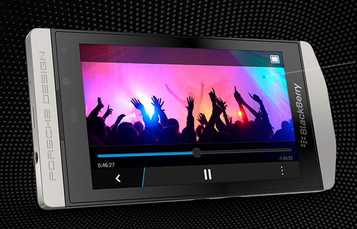 blackberry porche design smartphone