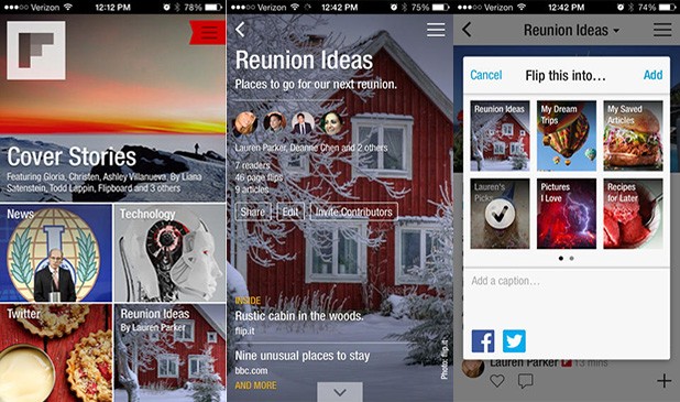 Flipboard pentru iOS primeste o noua interfata flipboard ios hed