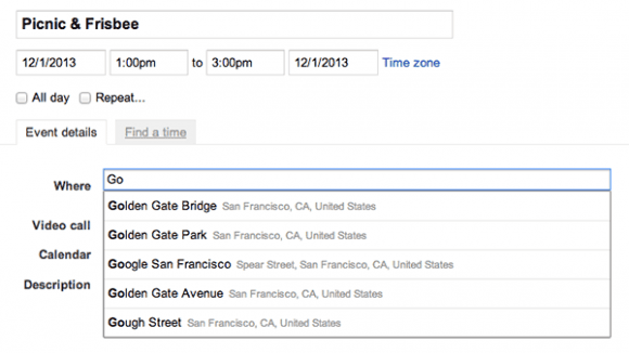 Noutati in Google Calendar google calendar 1