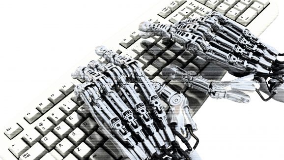V-ati saturat de tastat? Curand este posibil ca Google sa raspunda in locul vostru sinister robot hands 578 80