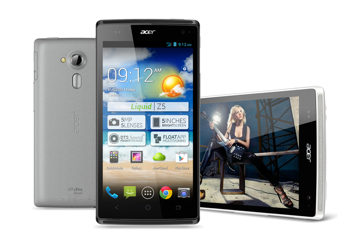 Acer Liquid Z5 va avea un display de 5 inch si specificatii de nivel mediu acer liquid