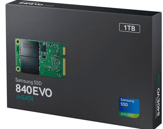 Noul SSD mSATA Samsung 840 EVO cu capacitatea de 1TB samsung msata ssd 1tb