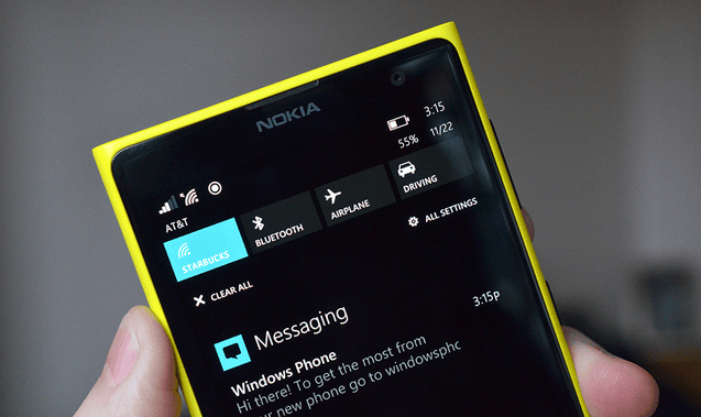 Centrul de notificari al Windows Phone 8.1 centru de notificari a windows phone 8.1