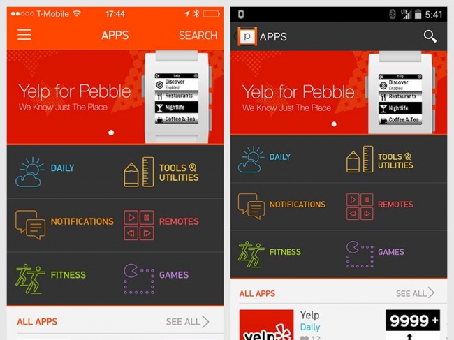 Pebble App Store se deschide Luni pebble 3