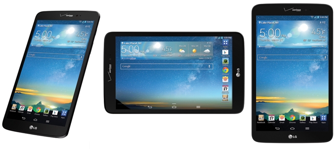 LG G Pad 8.3 LTE va fi lansat oficial la Verizon pe 6 martie LG G Pad LTE
