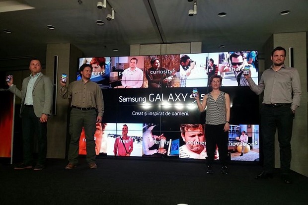 eveniment lansare samsung galaxy s5 in romania