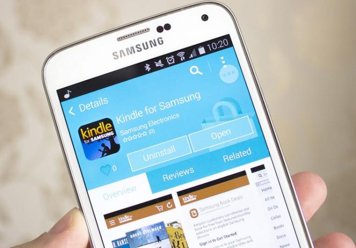 Aplicatie Kindle pentru Samsung