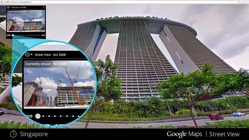Calatoriti in trecut cu ajutorul Google Maps Street View google street view