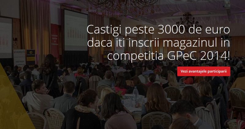 A inceput competitia magazinelor online: GPeC 2014, editia cu numarul 9 gpec 2014 lansare