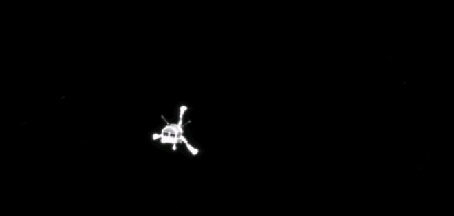 ESA Rosetta OSIRIS NAC Farewell Philae