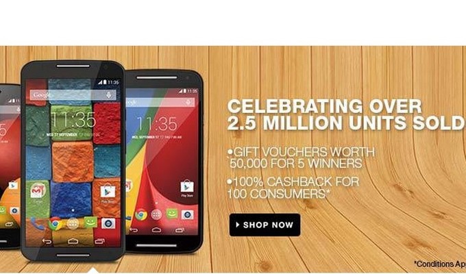 Motorola vinde 2,5 milioane de telefoane in India motorola smartphones