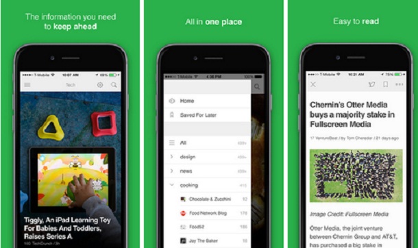 Aplicatia Feedly pentru iOS si Android a fost actualizata feedly