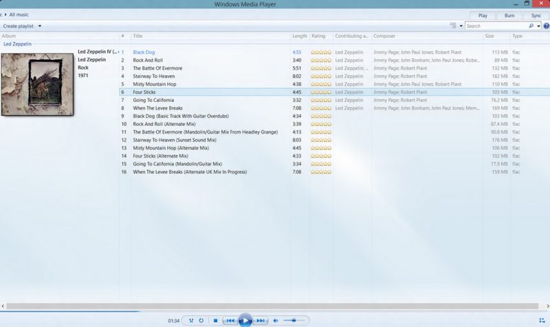 windows 10 flac