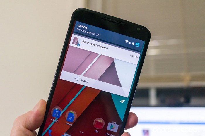Cum se poate face un screenshot pe telefonul Nexus 6 Nexus 6