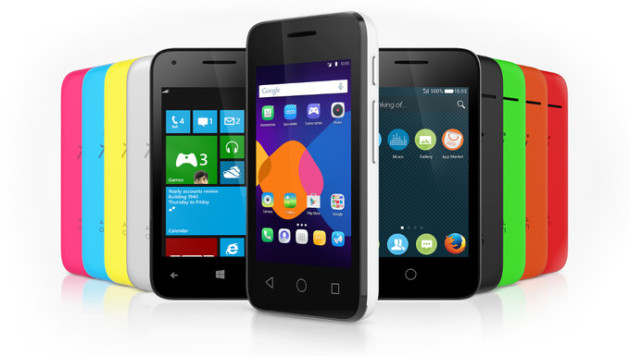 Alcatel OneTouch a dezvaluit un trio de telefoane compatibile cu trei sisteme de operare Smartphone Alcatel PIXI
