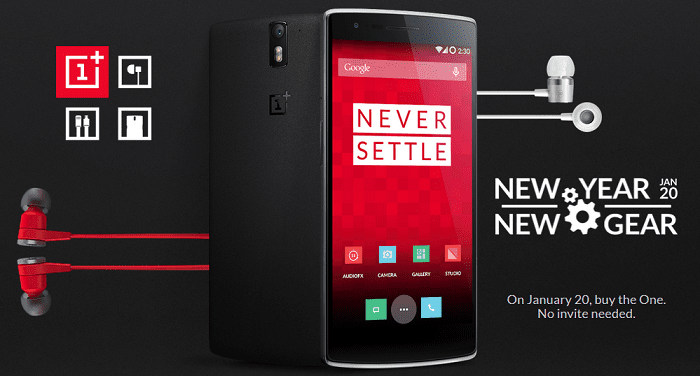 Nu aveti nevoie de invitatie pentru a cumpara OnePlus One pe 20 Ianuarie OnePlus One