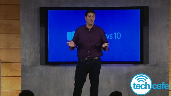 Terry Myerson eveniment prezentare Windows 10
