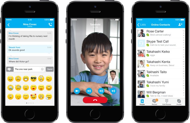 Microsoft a lansat un program de test al Skype pentru iOS Skype iOS