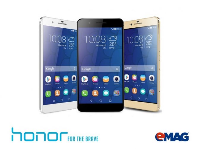 Huawei lanseaza noua gama de smartphone-uri Honor, in exclusivitate la eMAG Huawei Honor 6 Plus