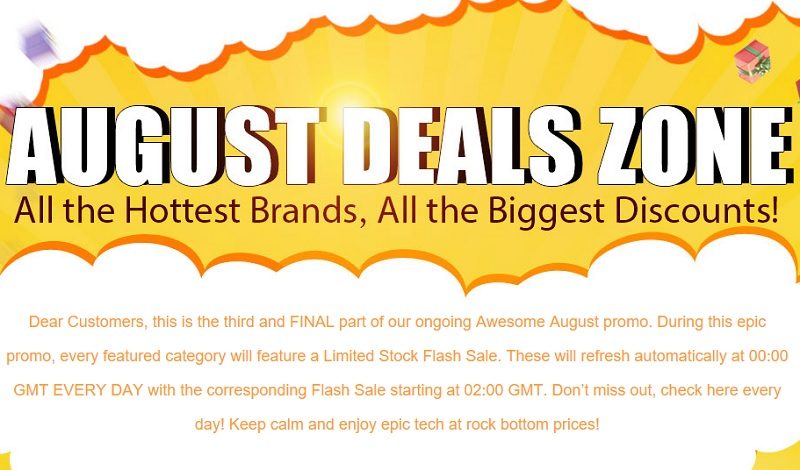 Oferte și promoții interesante de la GearBest Oferte de la Gearbest